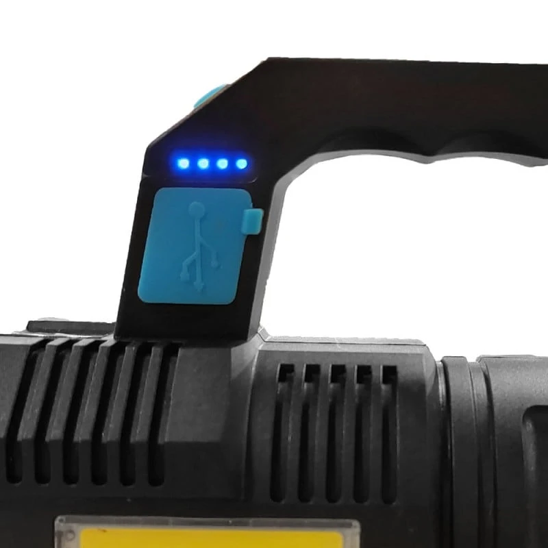 Lampe Torche Portable 200 Lumens, Rechargeable USB, Norme IP 44 3 Lampe Torche Portable 200 Lumens, Rechargeable USB, Norme IP 44 - Image 3