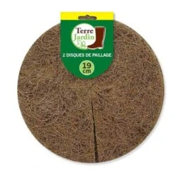 Lot De 2 Disques De Paillage Coco Fibres Naturelles 9 Lot De 2 Disques De Paillage Coco Fibres Naturelles -Intexoo Shop lot de 2 disques de paillage coco fibres naturelles 3