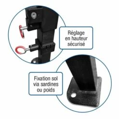 Lot De 2 Tonnelles Barnum Professionnelles 3x3 Pliantes Avec 4 Connecteurs Et 1 Gouttière -Intexoo Shop lot de 2 tonnelle professionnelle 3x3 pliante avec 4 connecteur et 1 gouttiere 4