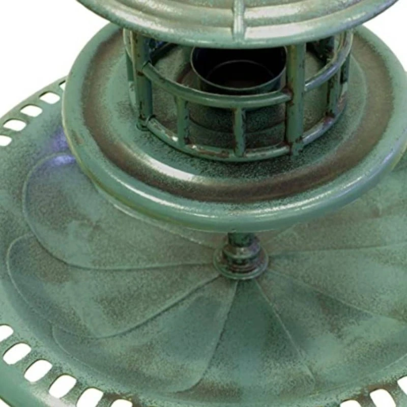 Fontaine Abreuvoir à Oiseaux Sur Pied Avec Lampe Solaire Et Mangeoire 3 Fontaine Abreuvoir à Oiseaux Sur Pied Avec Lampe Solaire Et Mangeoire - Image 3