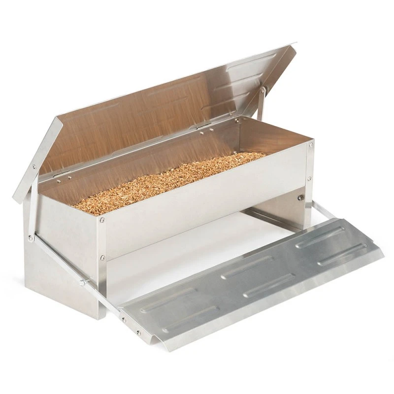 Mangeoire Pour Poules à Pédale - 5kg 1 Mangeoire Pour Poules à Pédale - 5kg