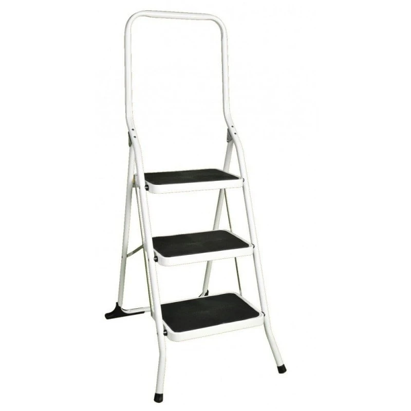 Marchepied Escabeau Acier 3 Marches Larges Sécurité 1 Marchepied Escabeau Acier 3 Marches Larges Sécurité
