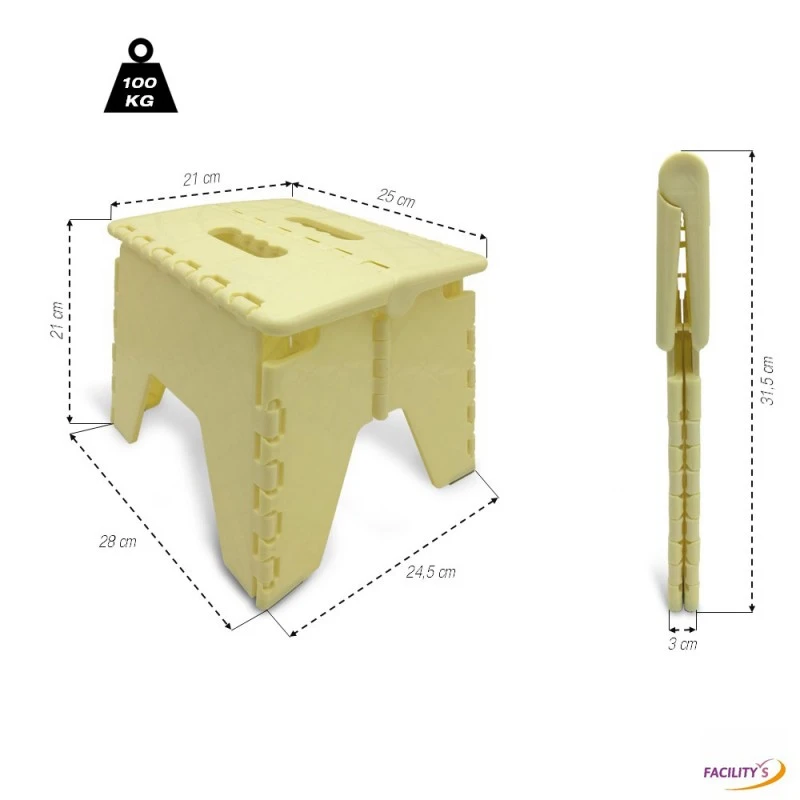 Marche Pieds Pliant 21 Cm 2 Marche Pieds Pliant 21 Cm - Image 2