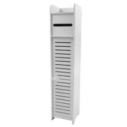 Meuble De Rangement Avec Dérouleur De Papier Toilette