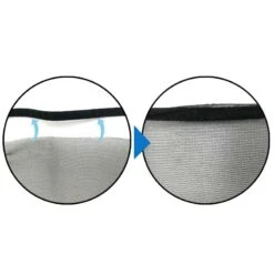 Moustiquaire Fenêtre Velcro X 4 -Intexoo Shop moustiquaire fenetre noire 4