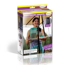 Moustiquaire Pour Porte Coulissante (aimantée) -Intexoo Shop moustiquaire porte fenetre magnetique 2