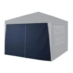 Mur Porte Bleu Pour Tonnelle Pliante 3 X 3 M 6 Mur Porte Bleu Pour Tonnelle Pliante 3 X 3 M -Intexoo Shop mur porte pour tonnelle pliante 3x3 m 2