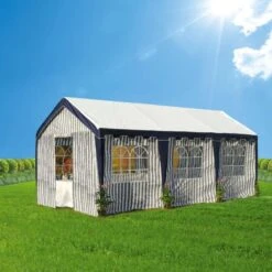 Mur Porte Tente De Réception 3 X 2,8 M 5 Mur Porte Tente De Réception 3 X 2,8 M -Intexoo Shop mur porte tente de reception 3 x 28 m 2