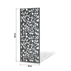 Panneau Décoratif Extérieur Métal 160 X 60 Cm -Intexoo Shop panneau decoratif exterieur metal 3