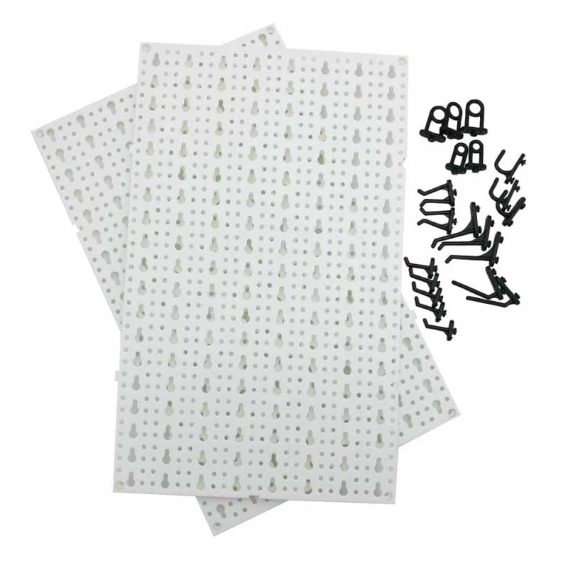 Panneaux Muraux De Rangement Pour Outils + Crochets 2 Panneaux Muraux De Rangement Pour Outils + Crochets - Image 2