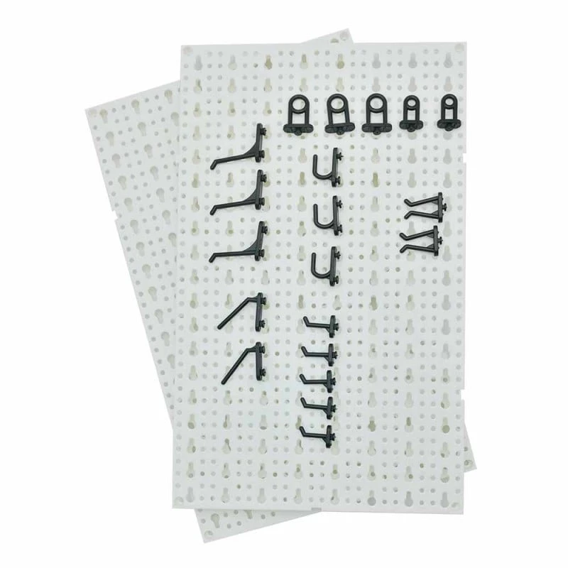 Panneaux Muraux De Rangement Pour Outils + Crochets 3 Panneaux Muraux De Rangement Pour Outils + Crochets - Image 3