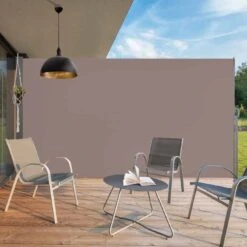 Paravent Extérieur Rétractable - 2,5 X 1,6 M -Intexoo Shop paravent exterieur retractable 25 x 16 m 7