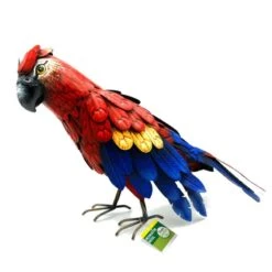 Perroquet Deco Jardin Animaux -Intexoo Shop perroquet deco metal peint 2