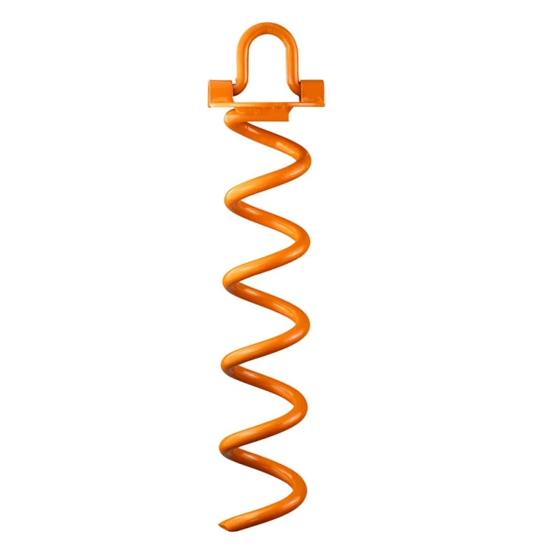 Piquets D'ancrage En Spirale Métalliques X4 2 Piquets D'ancrage En Spirale Métalliques X4 - Image 2