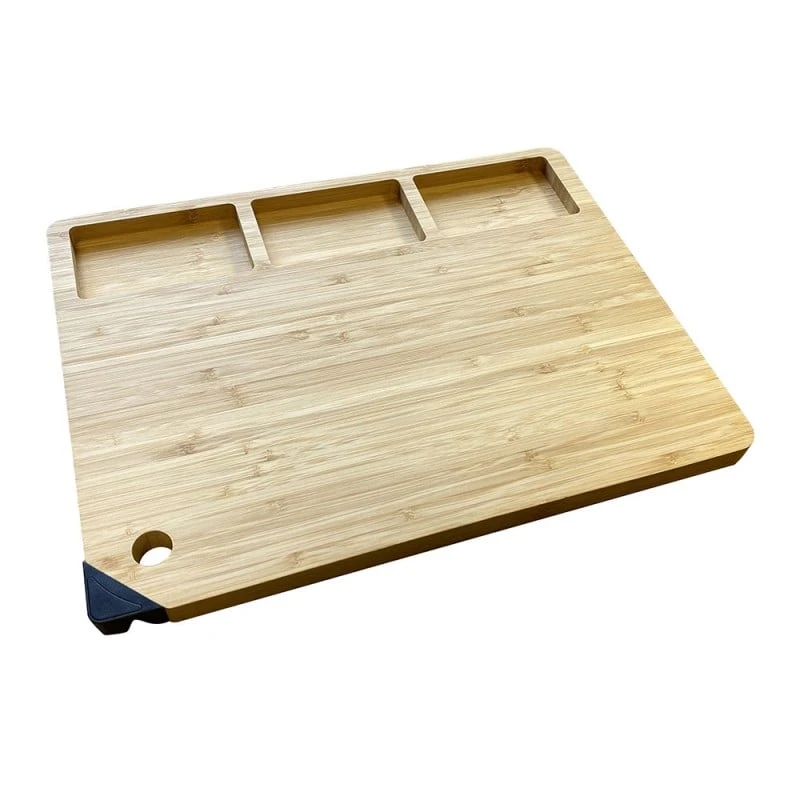 Planche à Découper En Bois Avec Aiguiseur De Couteaux Intégré 1 Planche à Découper En Bois Avec Aiguiseur De Couteaux Intégré