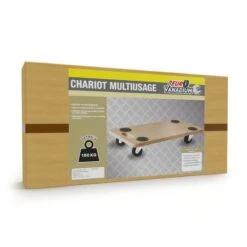 Plateau Roulant à Roulettes 6 Plateau Roulant à Roulettes -Intexoo Shop plateau roulant manutention roulettes 150 kg 2