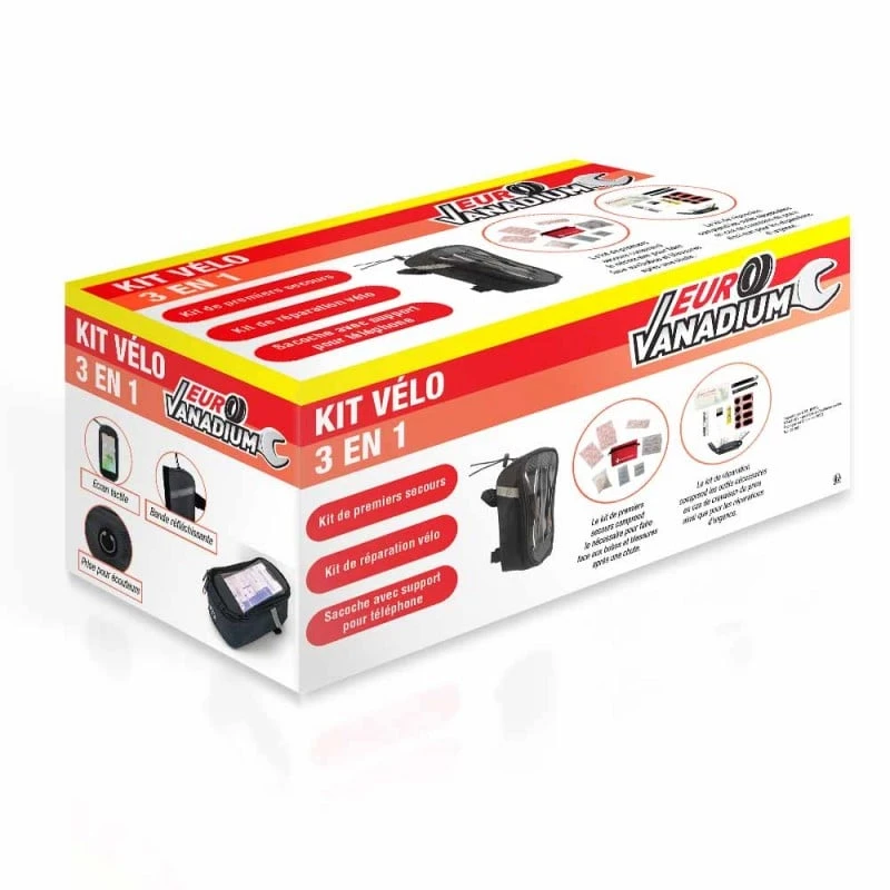 Sacoche Vélo/vtt Pour Téléphone Avec Kit De Secours 8 Sacoche Vélo/vtt Pour Téléphone Avec Kit De Secours - Image 8