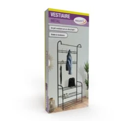 Porte Manteau Vestiaire Entrée 8 Patères 10 Porte Manteau Vestiaire Entrée 8 Patères -Intexoo Shop porte manteau vestiaire entree 3