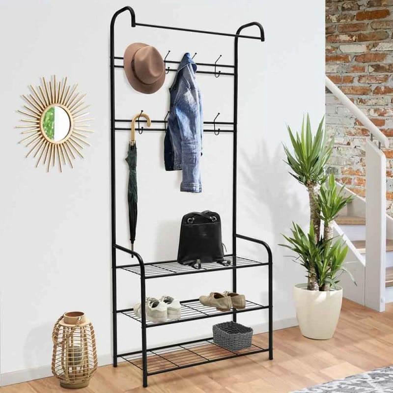 Porte Manteau Vestiaire Entrée 8 Patères 7 Porte Manteau Vestiaire Entrée 8 Patères - Image 7