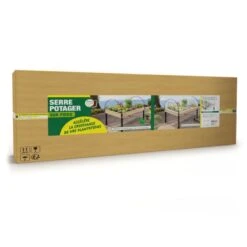 Potager Sur Pied "Batignolles" Avec Serre Intégrée -Intexoo Shop potager sur pied avec serre 4