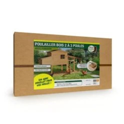 Poulailler Bois Avec Pondoir -Intexoo Shop poulailler bois avec pondoir 172 x 110 x 64 cm 4