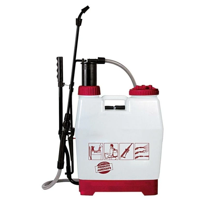 Pulvérisateur à Dos Produits Agressifs 12 L 1 Pulvérisateur à Dos Produits Agressifs 12 L