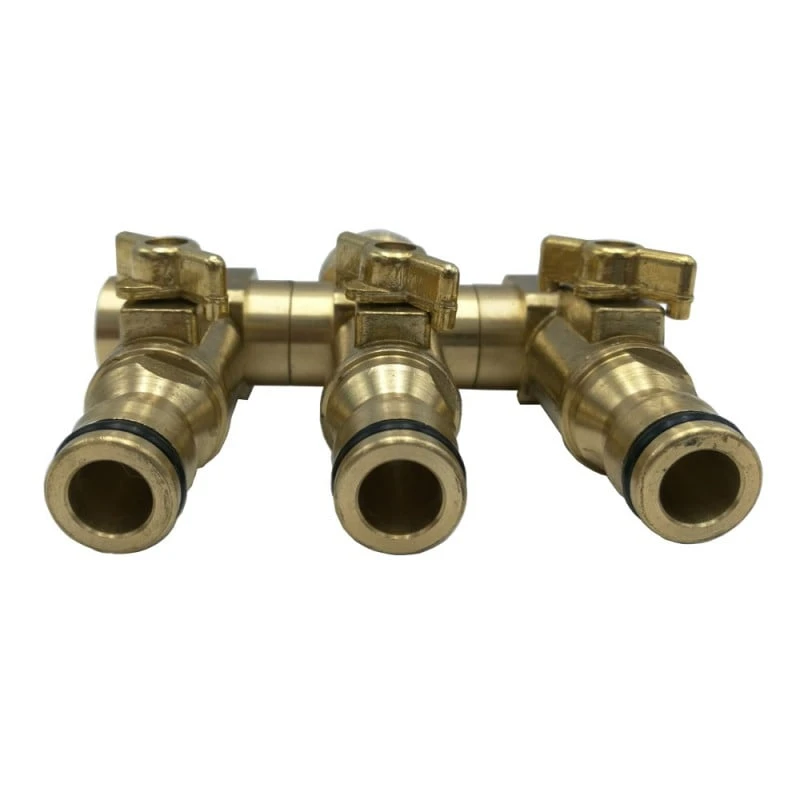 Raccord De Tuyau D'arrosage 3 Entrees 5 Raccord De Tuyau D'arrosage 3 Entrees - Image 5