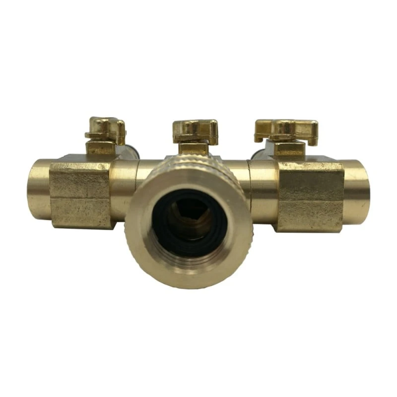 Raccord De Tuyau D'arrosage 3 Entrees 7 Raccord De Tuyau D'arrosage 3 Entrees - Image 7