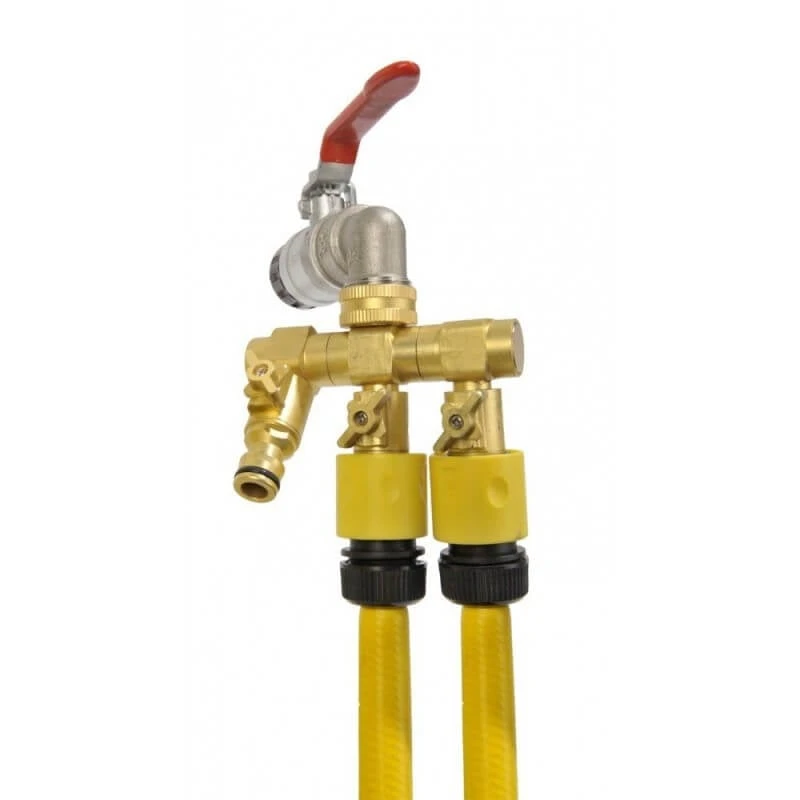 Raccord De Tuyau D'arrosage 3 Entrees 1 Raccord De Tuyau D'arrosage 3 Entrees