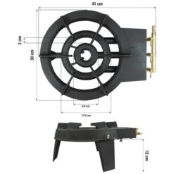 Réchaud à Gaz 3 Robinets 18 Réchaud à Gaz 3 Robinets -Intexoo Shop rechaud gaz 8