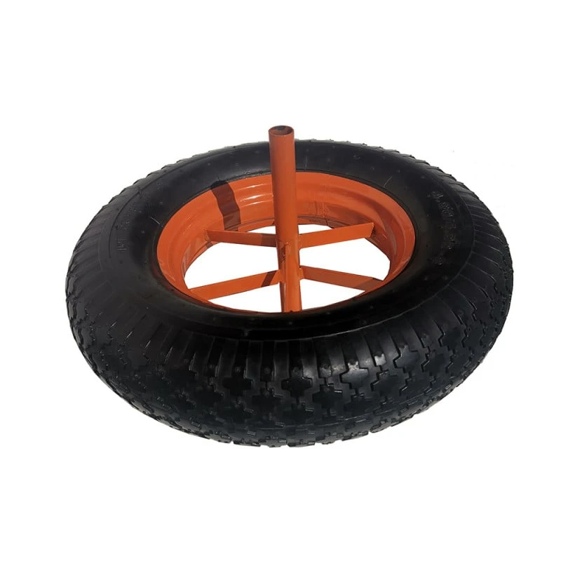 Roue De Brouette Gonflée Diamètre 380 Mm Avec Axe Diamètre 20 Mm 4 Roue De Brouette Gonflée Diamètre 380 Mm Avec Axe Diamètre 20 Mm - Image 4
