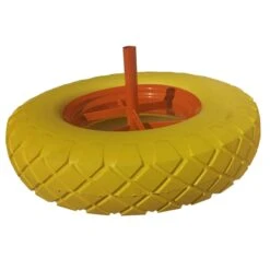 Roue De Brouette Pleine Increvable Diamètre 380 Mm Avec Axe Diamètre 20 Mm 9 Roue De Brouette Pleine Increvable Diamètre 380 Mm Avec Axe Diamètre 20 Mm -Intexoo Shop roue de brouette pleine increvable diametre 360 mm avec axe diametre 20 mm 4