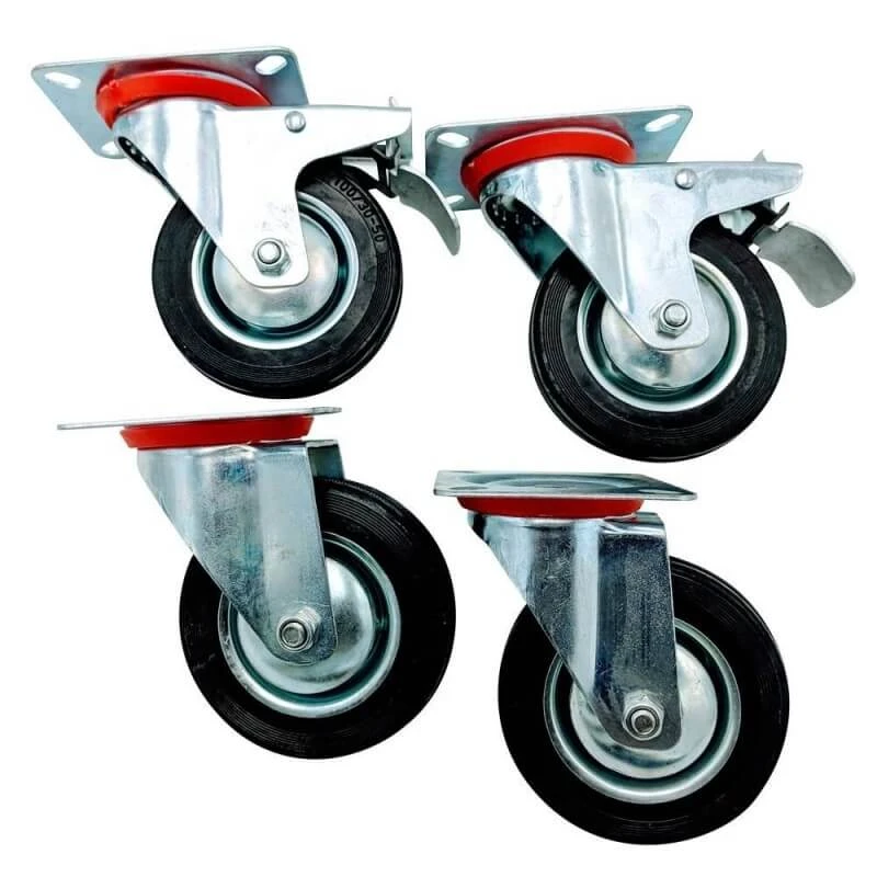 Roulette Pivotante 100 Mm - Vendues Par 4 1 Roulette Pivotante 100 Mm - Vendues Par 4