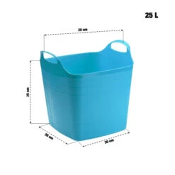 Seau De Rangement Flexible 14 Seau De Rangement Flexible -Intexoo Shop seau de rangement flexible 2