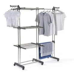 Séchoir à Linge Extensible GigaDry - 27 Mètres D'étendage