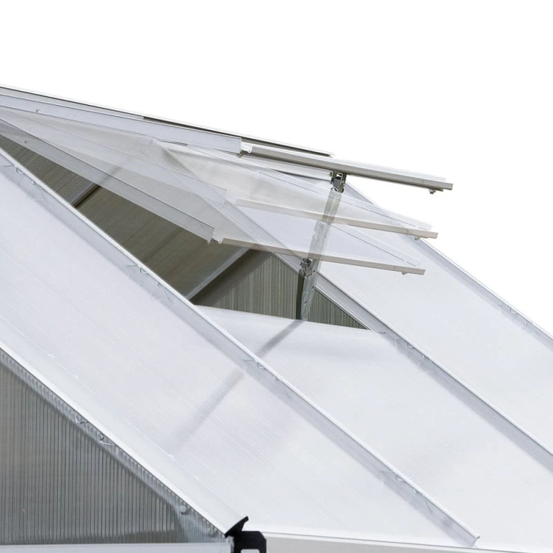 Serre De Jardin Aluminium Et Polycarbonate 12,25 M² 4 Serre De Jardin Aluminium Et Polycarbonate 12,25 M² - Image 4
