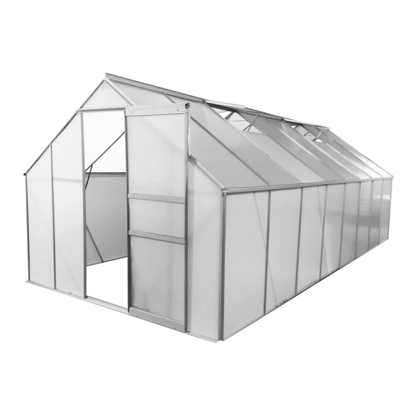 Serre De Jardin Aluminium Et Polycarbonate 12,25 M² 1 Serre De Jardin Aluminium Et Polycarbonate 12,25 M²
