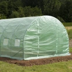 Serre De Jardin Tunnel 24m2 15 Serre De Jardin Tunnel 24m2 -Intexoo Shop serre de jardin tunnel 24 m2 8x3x2 m bache verte 7