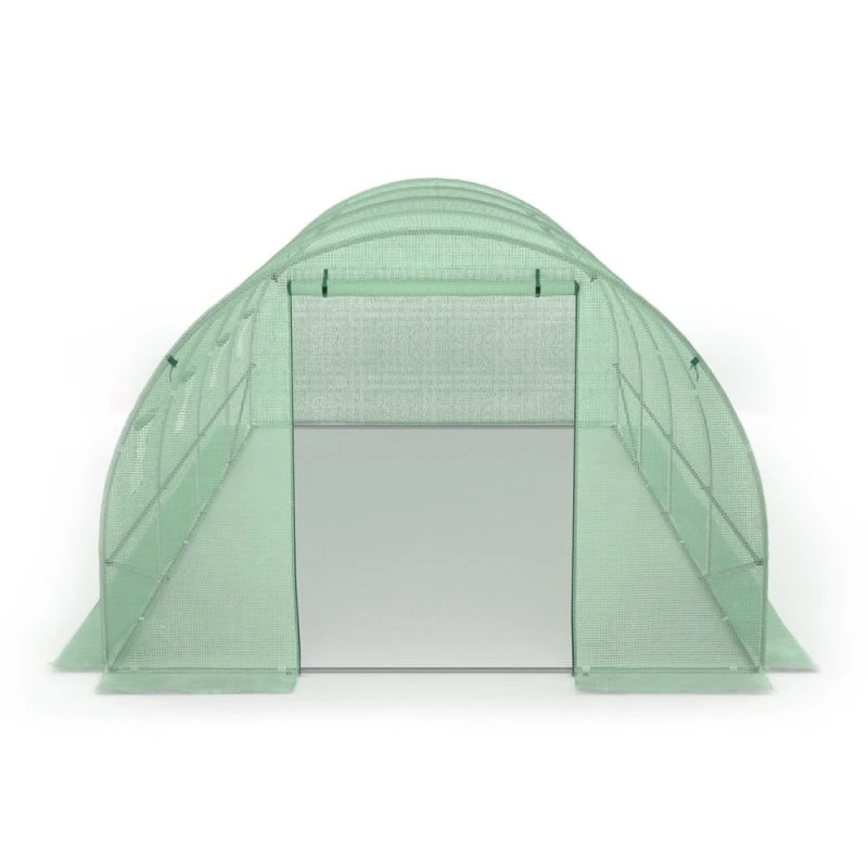 Serre Tunnel De Jardin 18M² Avec Bâche Renforcée 4 Serre Tunnel De Jardin 18M² Avec Bâche Renforcée - Image 4