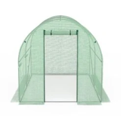 Serre Tunnel De Jardin 6M² Avec Bâche Renforcée 9 Serre Tunnel De Jardin 6M² Avec Bâche Renforcée -Intexoo Shop serre tunnel de jardin 6m avec bache renforcee 3