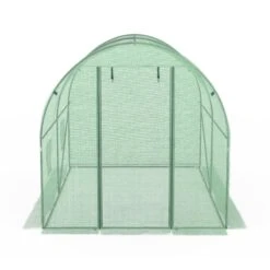 Serre Tunnel De Jardin 6M² Avec Bâche Renforcée 10 Serre Tunnel De Jardin 6M² Avec Bâche Renforcée -Intexoo Shop serre tunnel de jardin 6m avec bache renforcee 4