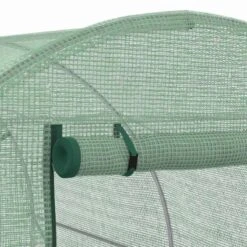 Serre Tunnel De Jardin 6M² Avec Bâche Renforcée 11 Serre Tunnel De Jardin 6M² Avec Bâche Renforcée -Intexoo Shop serre tunnel de jardin 6m avec bache renforcee 5