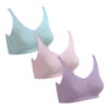 Soutien Gorge Sans Armature Push Up Beauty Bra Pastel X3