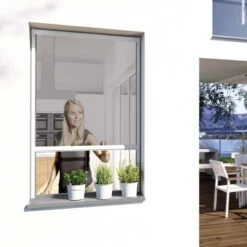 Store Moustiquaire Enroulable 100x160 Cm -Intexoo Shop store moustiquaire enroulable 100x160 cm 3