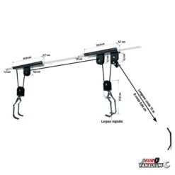 Support Vélo Plafond -Intexoo Shop support velo plafond 3