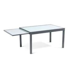 Table De Jardin Extensible En Verre Avec 4 Chaises 13 Table De Jardin Extensible En Verre Avec 4 Chaises -Intexoo Shop table de jardin extensible en verre et lot de 4 chaises 2
