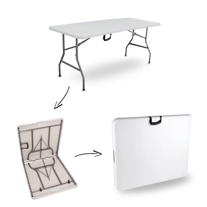 Table De Jardin Pliante 8 Personnes 180cm 3 Table De Jardin Pliante 8 Personnes 180cm - Image 3