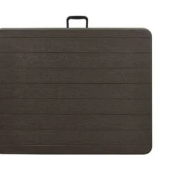 Table De Jardin Pliante 8 Personnes 180 Cm, Imitation Bois -Intexoo Shop table pliante imitation bois 2