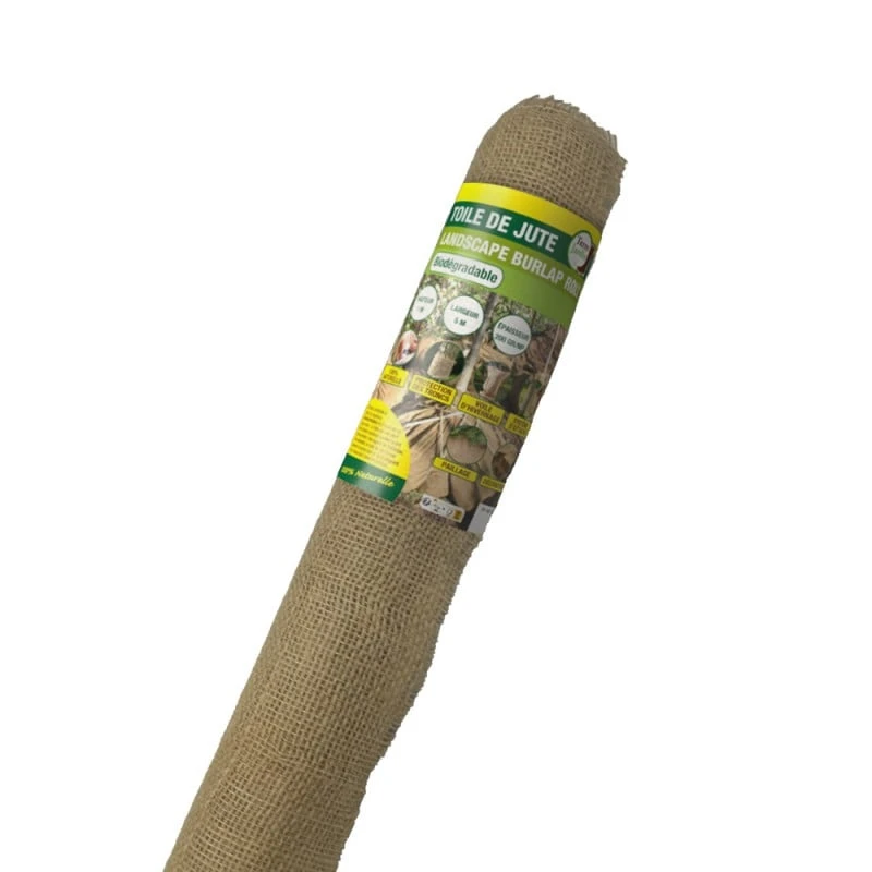 Toile De Jute En Rouleau 1 X 5 Mètres 2 Toile De Jute En Rouleau 1 X 5 Mètres - Image 2