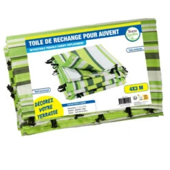 Toile De Rechange Pour Auvent 3 X 4m -Intexoo Shop toile de rechange auvent tonnelle beige 4 m x 3 m 4